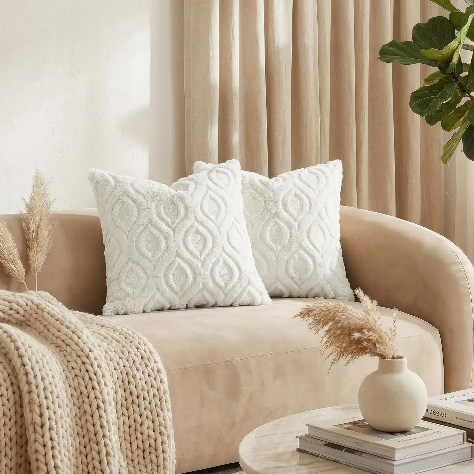Decorative Throw Pillow Covers 2PCS Cushion Cases Nordic Style  Home Decor Cushion Covers Living Room Sofa Bedroom Pillow Case thumbnail 6