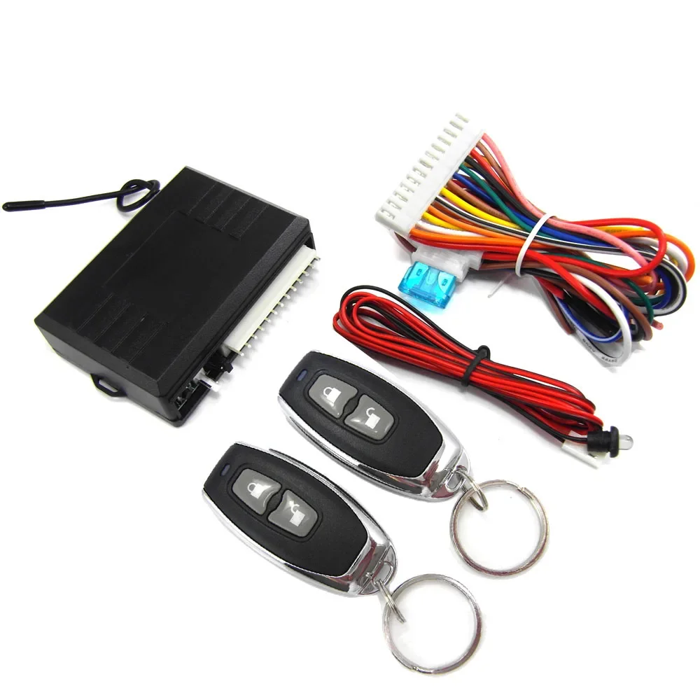 Universal Keyless Entry System Car Alarm Systems Device Auto Remote Control Kit Door Lock Vehicle Central Locking And Unlock thumbnail 2