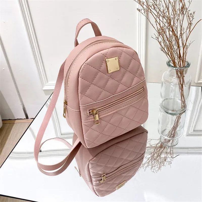 Backpack for Women PU Leather Multifunction Crossbody Bag Ladies Phone Pouch Pack Luxury Brand Shoulder Bag Messenger Bags thumbnail 2