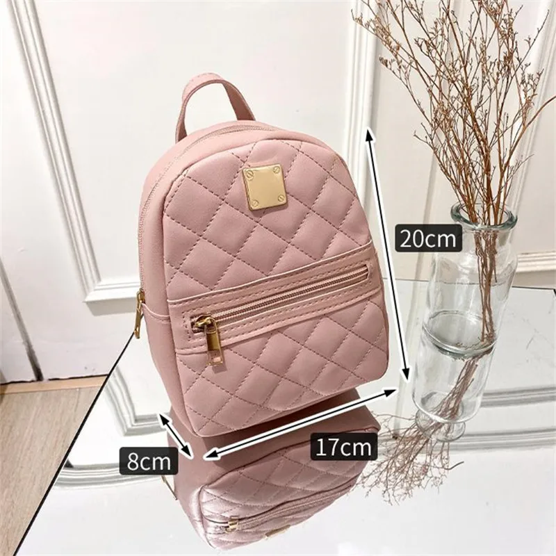 Backpack for Women PU Leather Multifunction Crossbody Bag Ladies Phone Pouch Pack Luxury Brand Shoulder Bag Messenger Bags thumbnail 3