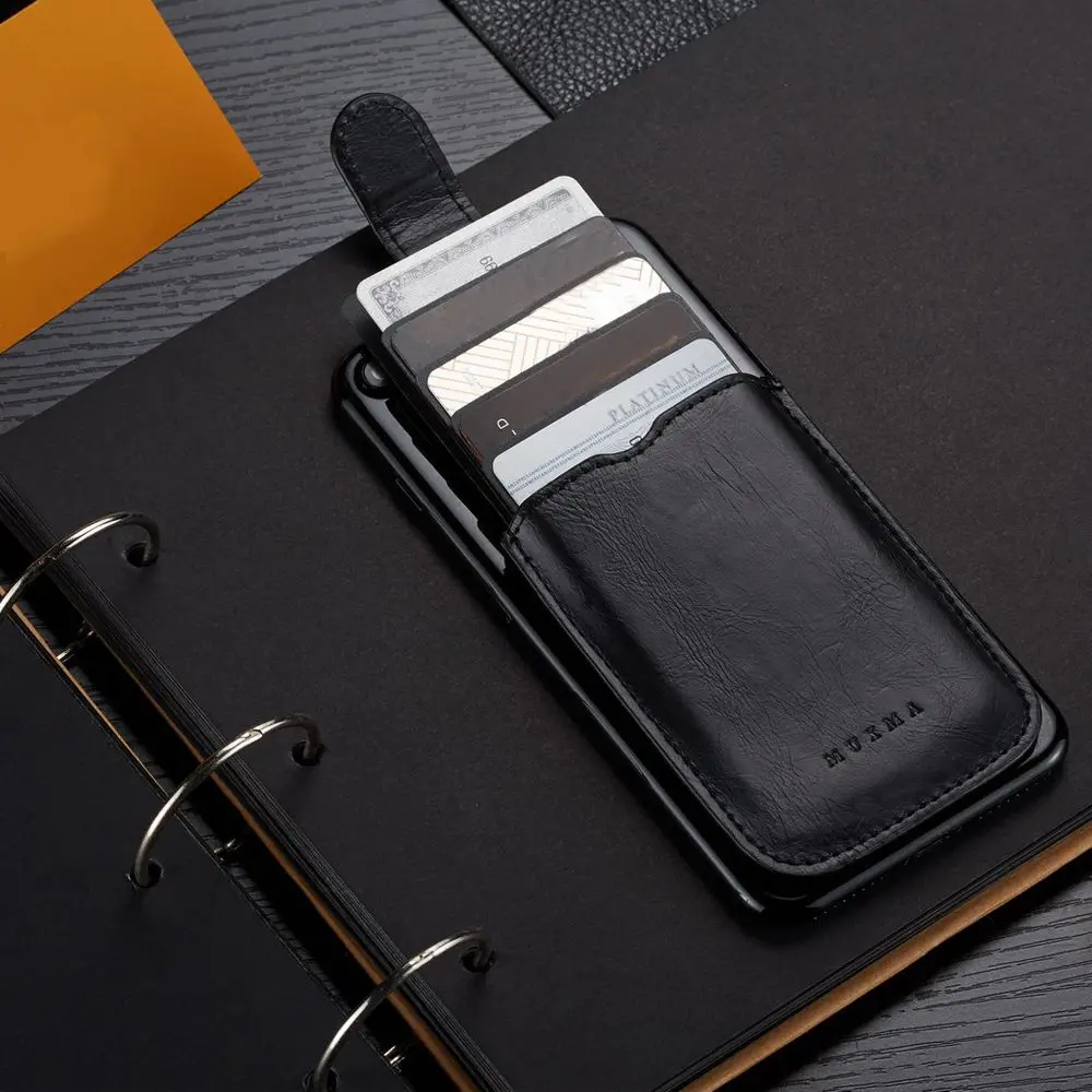 Credit Stick On Bags Purse ID Card Holder Cellphone Pocket Phone Wallet Case Sticker Card Sleeves thumbnail 2