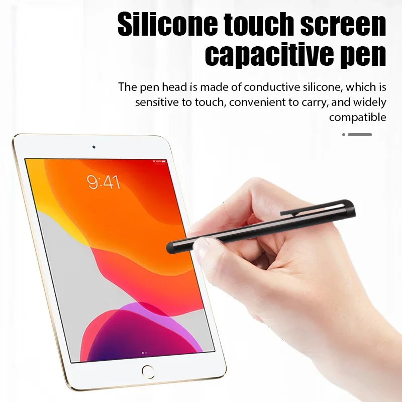1Pc Capacitance Universal Stylus Pen Mobile Phone Touch Screen Accessories Metal Capacitive Pen Tablet for Xiaomi Iphone thumbnail 3