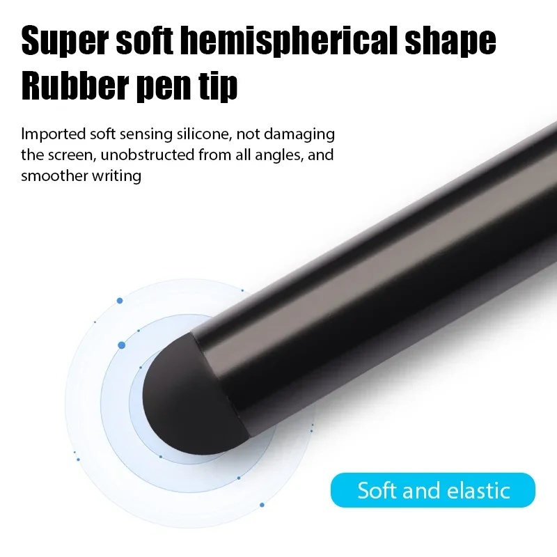 1Pc Capacitance Universal Stylus Pen Mobile Phone Touch Screen Accessories Metal Capacitive Pen Tablet for Xiaomi Iphone thumbnail 2