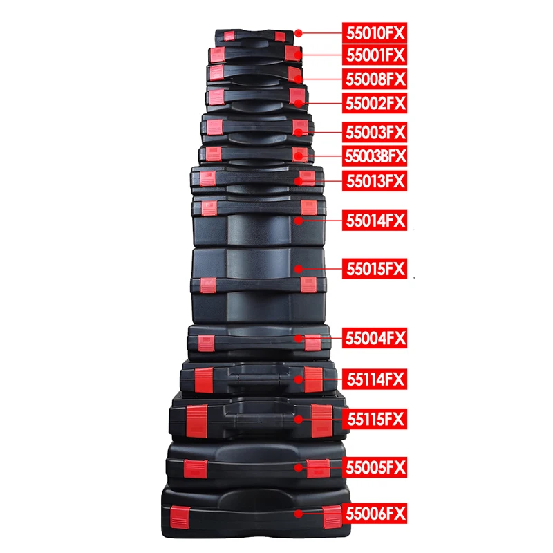 Multifunctional Hardware ToolBox Portable Plastic Instrument Case Notebook Protective Storage Box Outdoor Equipment Tool Case thumbnail 2