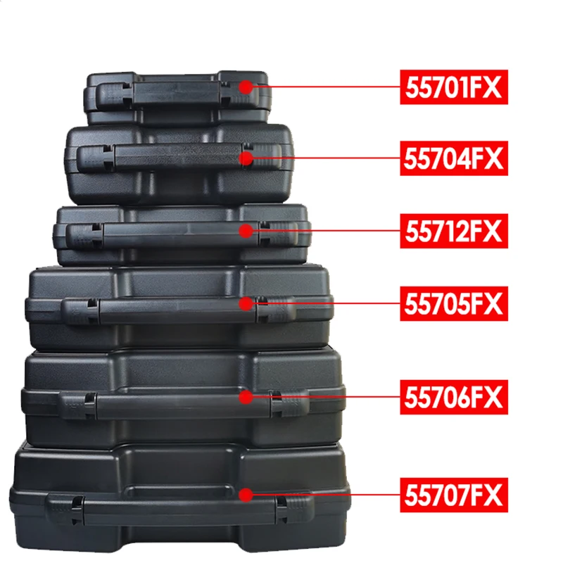 Multifunctional Hardware ToolBox Portable Plastic Instrument Case Notebook Protective Storage Box Outdoor Equipment Tool Case thumbnail 3