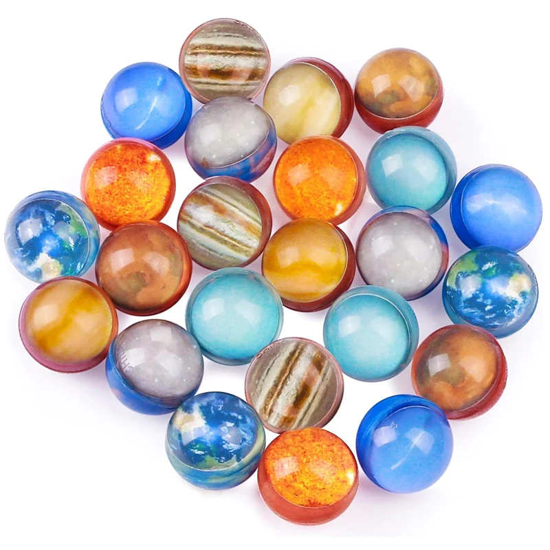 20/10PCS Solar System Planets Space Themed Party Favors For Kids Bouncy Balls Lot 30MM Birthday Gifts Classroom Prize