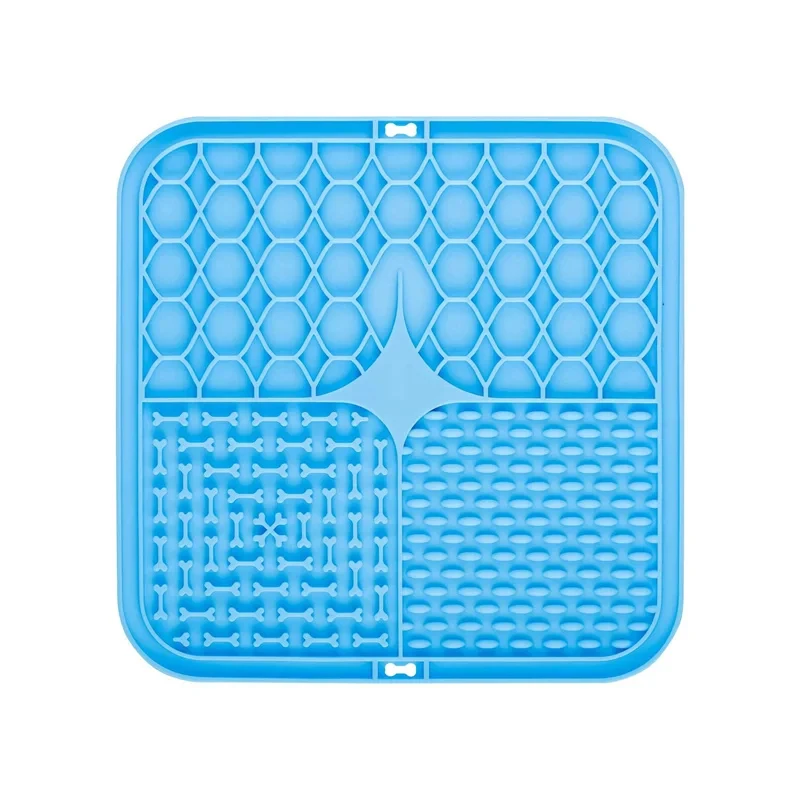 Pet Placemat Cat Slow Feeding Mat Dog Lick Mats Silicone Pets Eating Slowly Food Pad Cats Dogs Feeding Supplies thumbnail 2