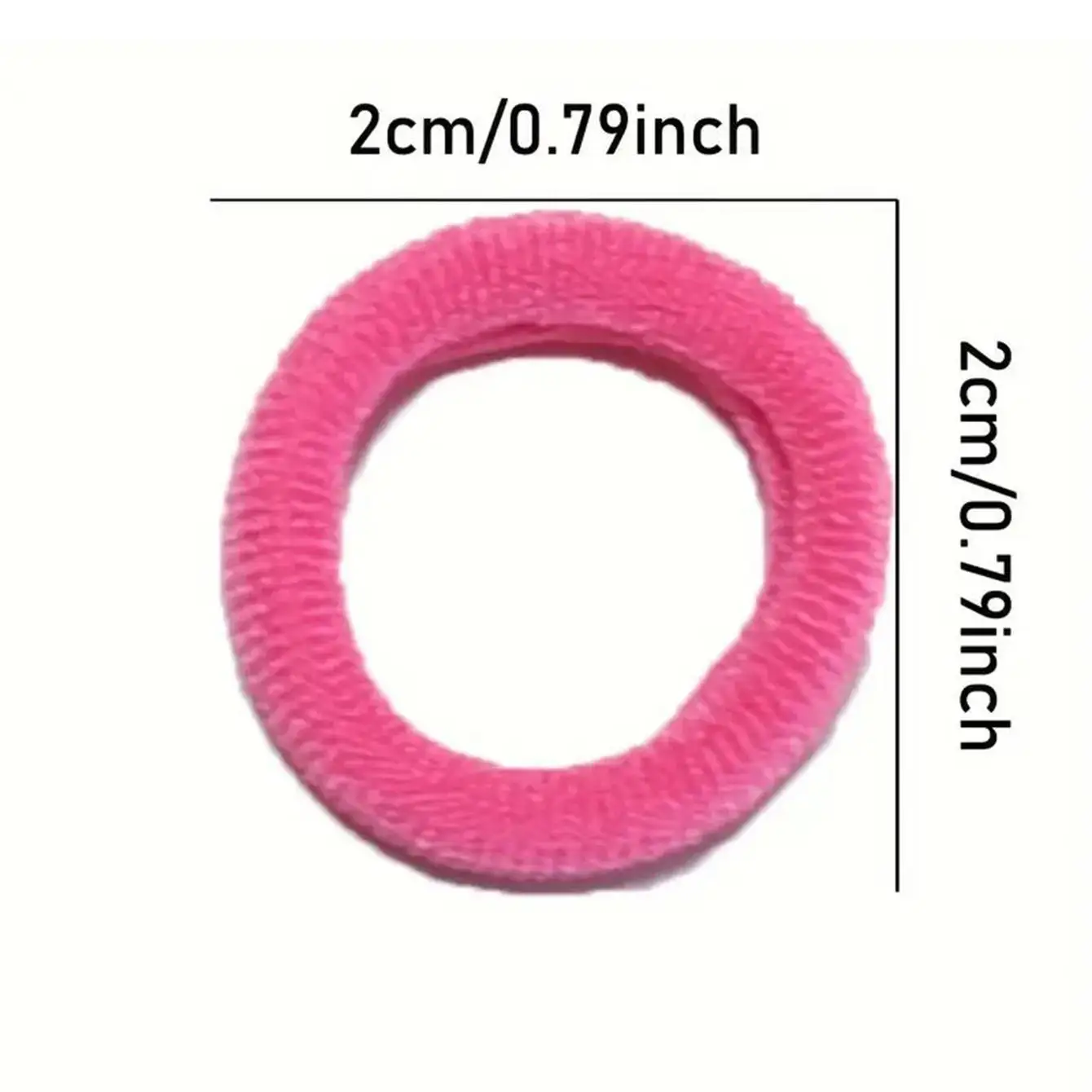 100/300/500 pcs Girls Colorful Elastic Hair Bands Ponytail Hold Hair Tie Rubber Bands Scrunchie Hair Accessories Bands for Girls thumbnail 6