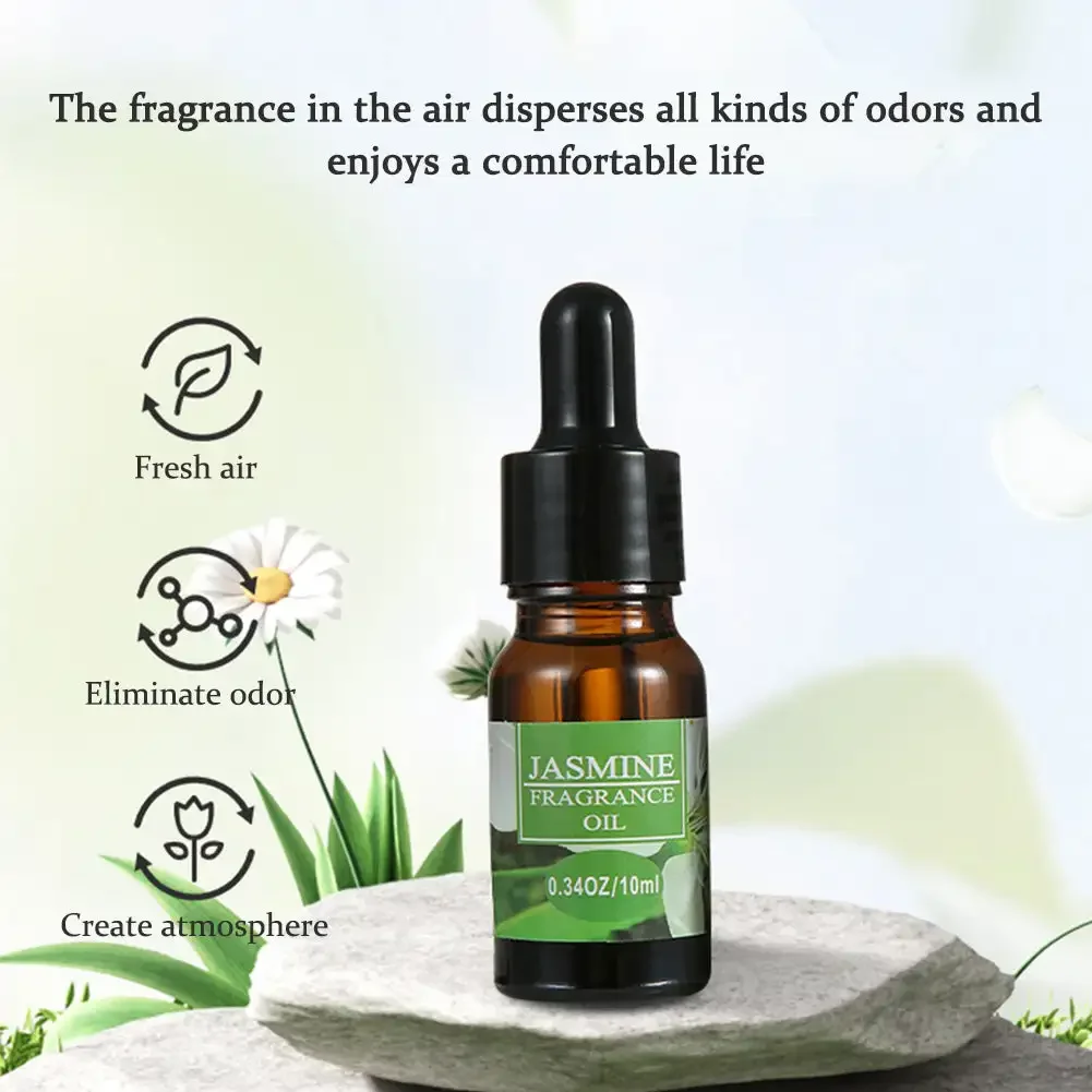 10ML Fragrance Humidifier Air Freshener Natural Plant Aromatherapy Essential Eliminating Odors Perfume For Household Car Office thumbnail 2
