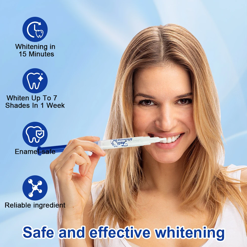 Dental Equipment Teeth Whitening kit  PAP 18% 35% Peroxide Tooth Bleaching Gel Set blanchiment dentaire blanqueador de dientes thumbnail 3