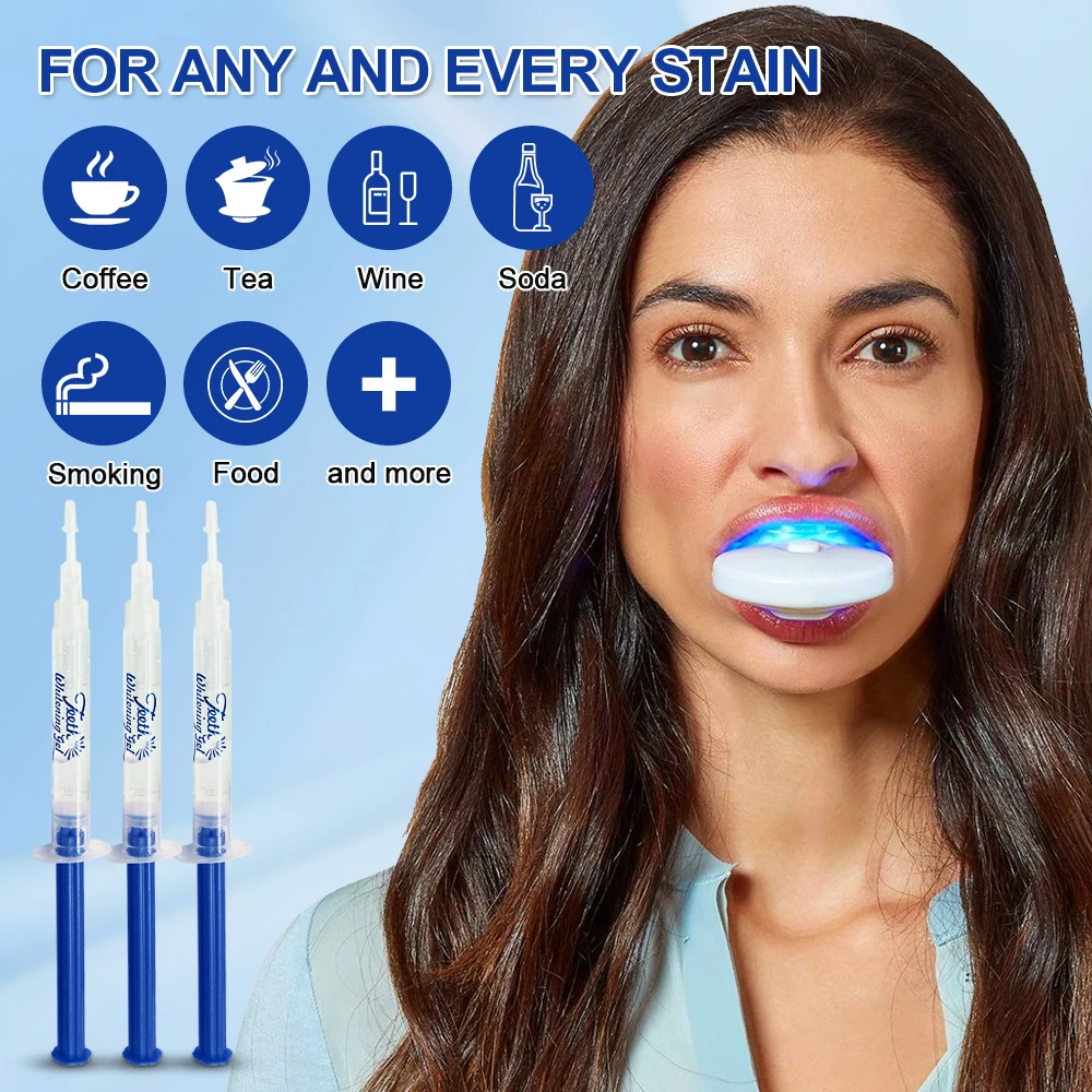 Dental Equipment Teeth Whitening kit  PAP 18% 35% Peroxide Tooth Bleaching Gel Set blanchiment dentaire blanqueador de dientes thumbnail 4