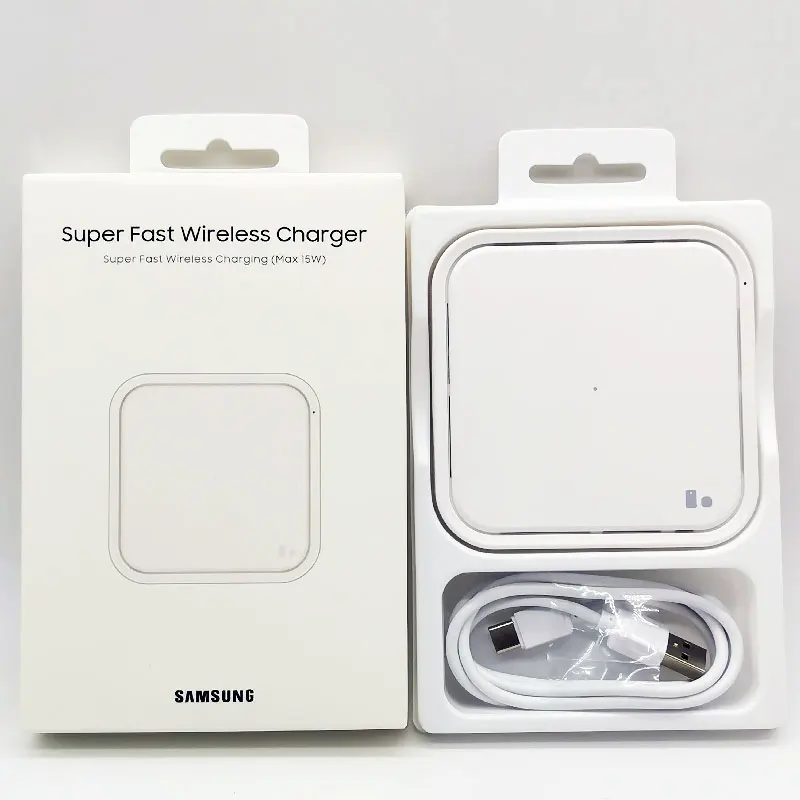 Samsung 15W Wireless Charger Fast Charge Pad For Galaxy S25 S24 S23 S22 S21 S20 Note 20 Ultra 10 9 Plus Z Flip Fold 7 6 5 4 3 2 thumbnail 6
