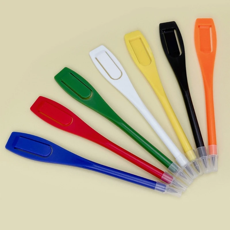 10 Pieces Golf Scoring Pencils Clip Golf Pencils Marker Pen Mini Pencils Golfer Accessories for Sport Games Meeting thumbnail 2