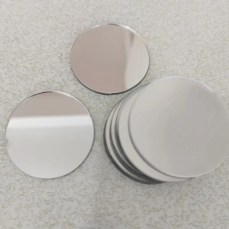 5Pcs Diy Mobile Phone Case Self-Adhesive Lens Sticker Portable Makeup 2mm Round Mirror Sticker Mirror Decal For Smartphone thumbnail 3