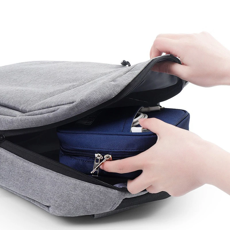 New Travel Data Cable Organizer Bag Waterproof USB Power Bank Earphone Storage Case Portable Digital Accessories Storage Bag ﻿ thumbnail 3