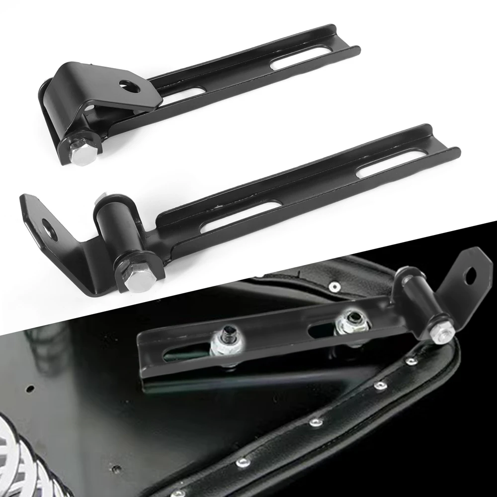 Universal 3" Inchs Solo Seat Saddle Seats Spring fit for Harley Dyna Fatboy Sportster XL1200 XL883 Bobber Chopper XL 883 1200 thumbnail 5