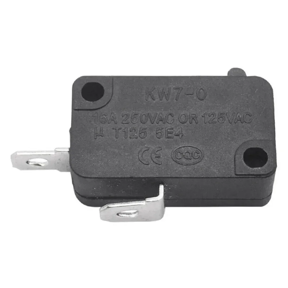 1Pcs KW7-0 16A Small Switch Air Fryer Microwave Oven Switch Metal Microwave Oven Parts 220v 16A Household Appliances thumbnail 6