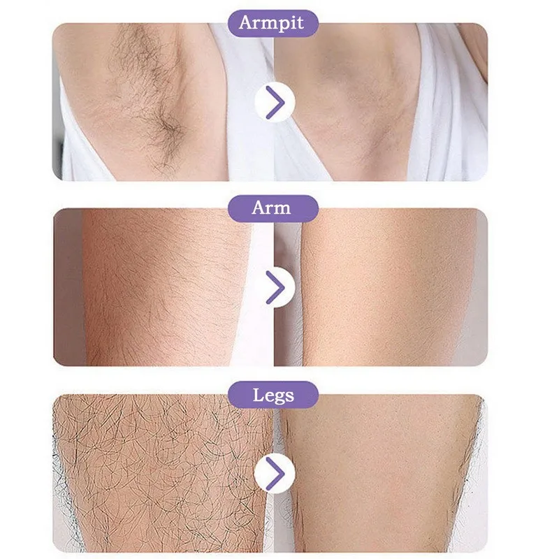 Painless Physical Nano Epilator Safe Easy to Clean Reusable Hair Removal Stone Male Female Body Beauty Care Hair Removal Tool thumbnail 4