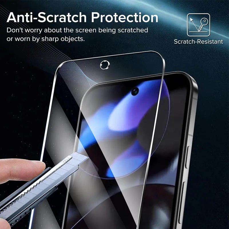 Fingerprint unlock Glass for Pixel 9 Pro 10 8A 9A 10A 7A 8 Pro Screen Protector Pixel 9 Pro XL Tempered Glass for Google Pixel 9 thumbnail 2