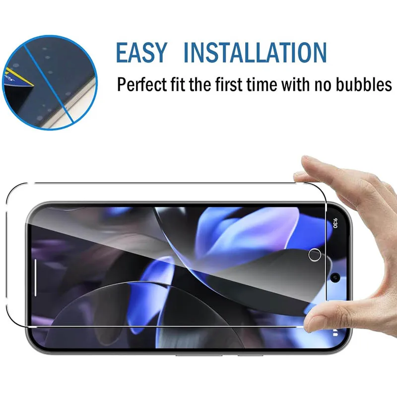 Fingerprint unlock Glass for Pixel 9 Pro 10 8A 9A 10A 7A 8 Pro Screen Protector Pixel 9 Pro XL Tempered Glass for Google Pixel 9 thumbnail 6