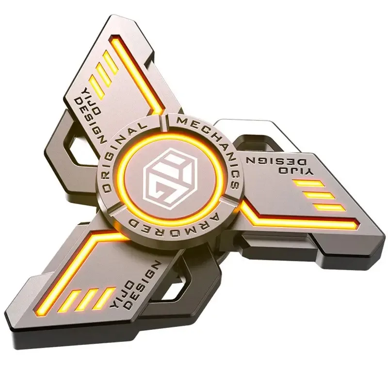 Antistress EDC Luminous Fidget Spinners Alloy Metal Hand Spinner Noctilucent Gyro Stress Relief Toys For Adult Kid Toys thumbnail 5