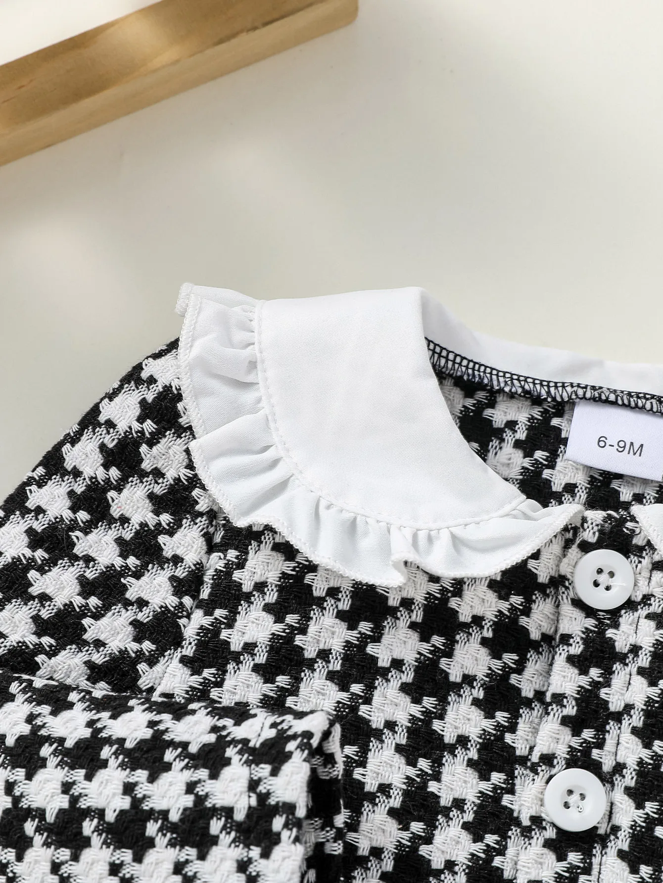 Baby Girls Spring Autumn Clothes Long Sleeve Plaid Jacket and Skirt  Fashion Korean Suit Kids Outfits Two Piece Skirt Set 6M-3Y thumbnail 5