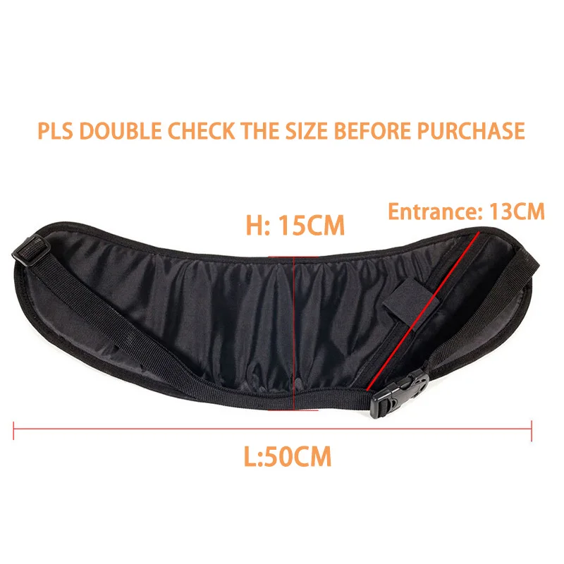 Motorcycle Helmet Lens Storage Bag Sun Visor Bag Motorcycle Equipment Lightweight Adjustable Strap Carrying Pouch for Sports thumbnail 3