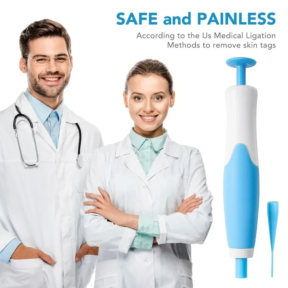 2 In1 Painless Auto Skin Tag Mole Wart Removal Kit Cleaning Tools Face Skin Care Body Wart Dot Treatments Remover Beauty Health thumbnail 2