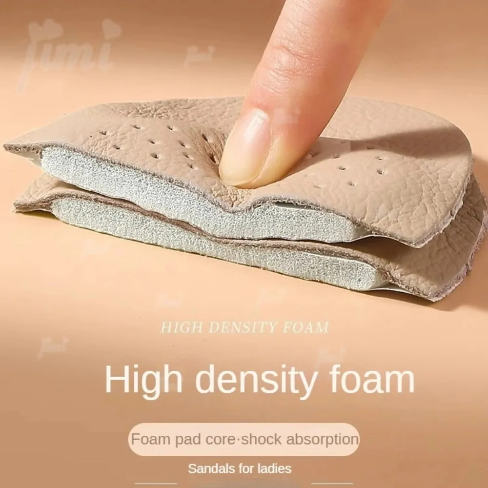 2Pair Ladies Sandal Forefoot Cushion High Heel NonSlip FootCare Insole Self Adhesive Stickers ShoeCushion Heel Inserts for Women thumbnail 3