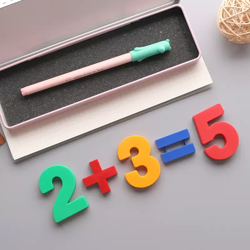 Color Digital Magnetic Stickers, 0-9 Whiteboard Magnetic Particles, Student Supplies thumbnail 2