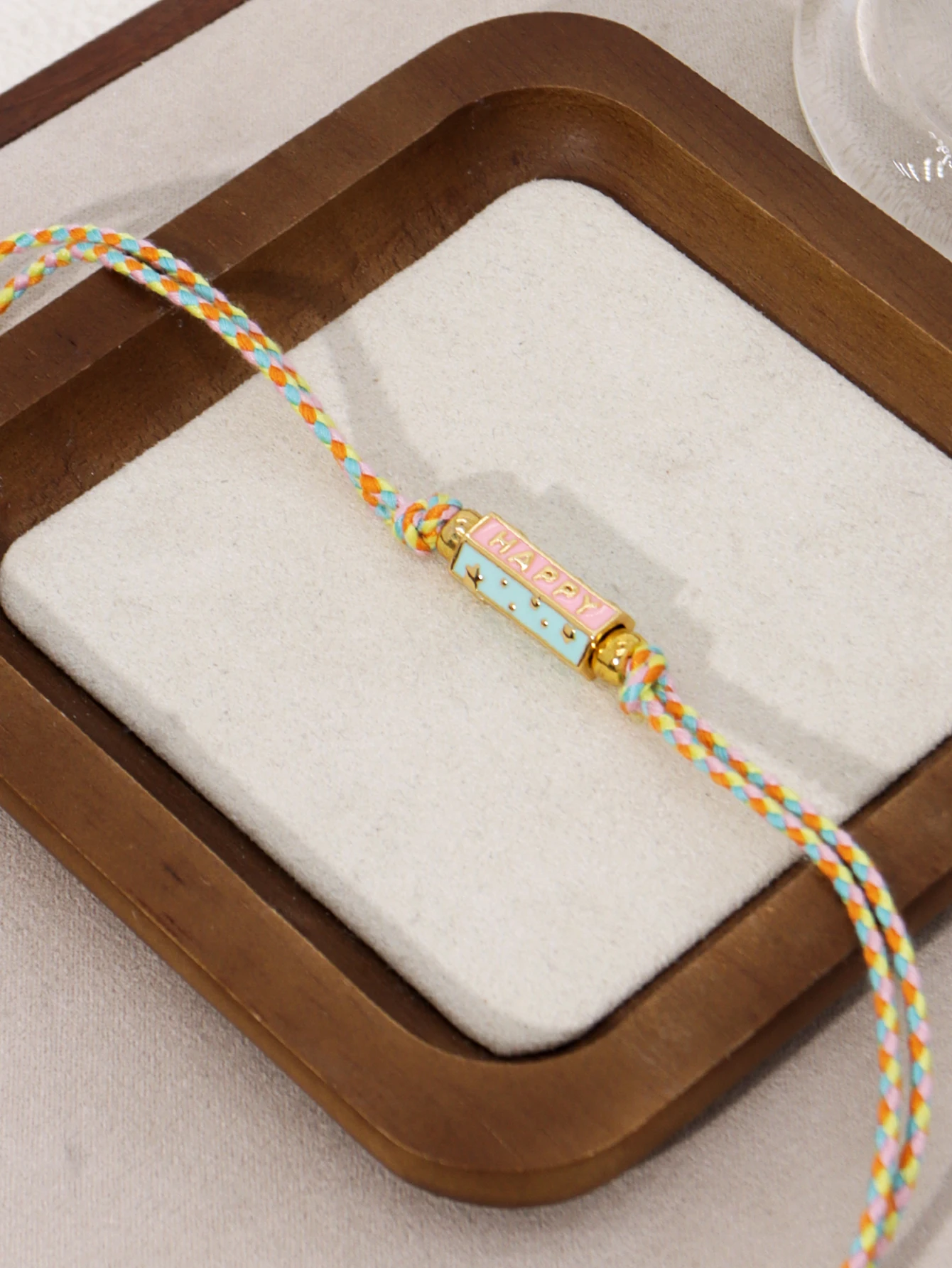 Tribal Style Handmade Braided Rope Pendant Necklace with Letter Charms for Women Party Accessories Necklace Jewelry thumbnail 5