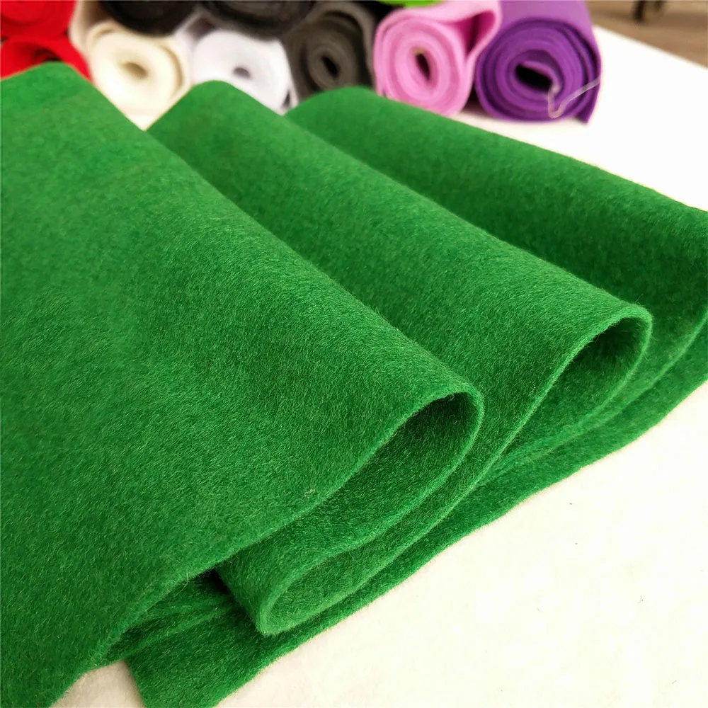 90*90cm Big Size Soft Felt Fabric Non-Woven DIY Sewing Dolls Toy Crafts Accessories Handmade Material thumbnail 6