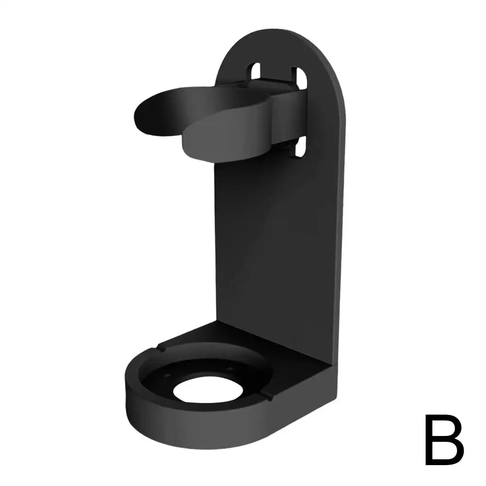 Wall-Mounted Electric Toothbrush Holder Plastic Tooth Hook Razor Rack Storage Space Shelf Bathroom Home Accessories Saving V9P0 thumbnail 4