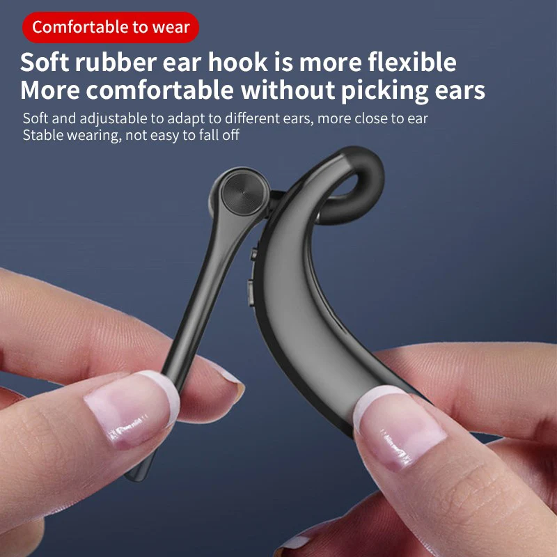 Wireless Headphones With Microphone Bluetooth Earphones ENC Noise Cancelling Hands-free Headset Busines Auriculares Driving thumbnail 4