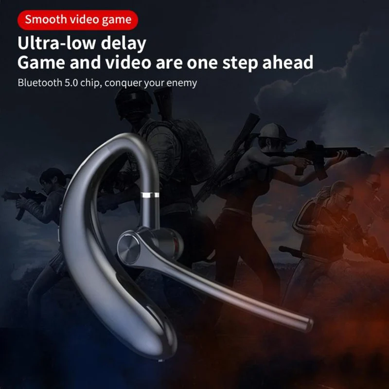 Wireless Headphones With Microphone Bluetooth Earphones ENC Noise Cancelling Hands-free Headset Busines Auriculares Driving thumbnail 5