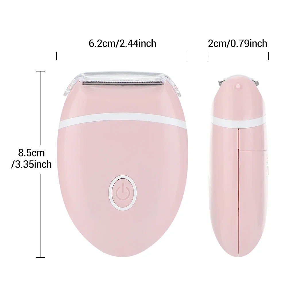 Women's 3 in 1 Shaver Electric Mini Washable Razor Special Hair Removal Equipment for Whole Body Leg Armpit Intimate Area thumbnail 6