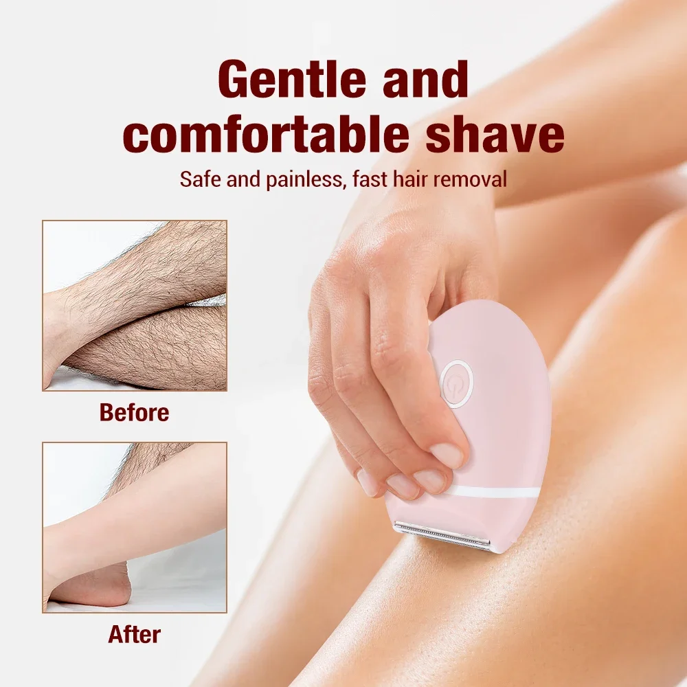 Women's 3 in 1 Shaver Electric Mini Washable Razor Special Hair Removal Equipment for Whole Body Leg Armpit Intimate Area thumbnail 4