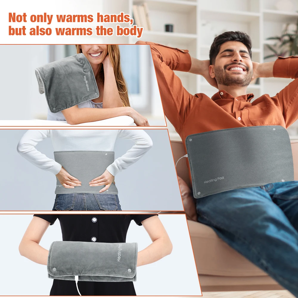 Winter Graphene Heating Flannel Winter Thermal Hand Feet Warmer Pad USB Electric Hand Warmer Foot Warmer Heater Foot Warming Mat thumbnail 3