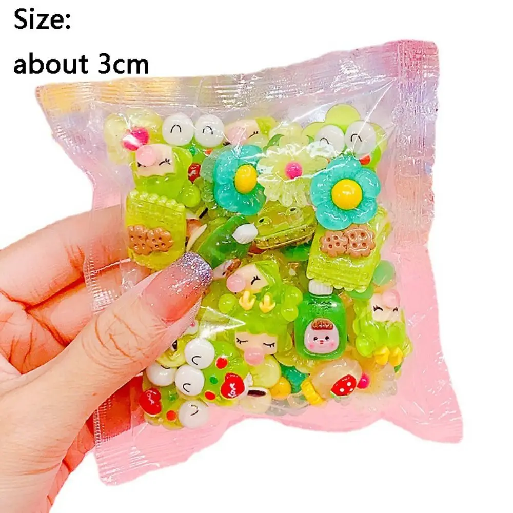 20PCS Mixed  Series Resin Charms Accessories for Diy Phone Case Hair Clip Material Children Toy Jewelry Accessories thumbnail 6