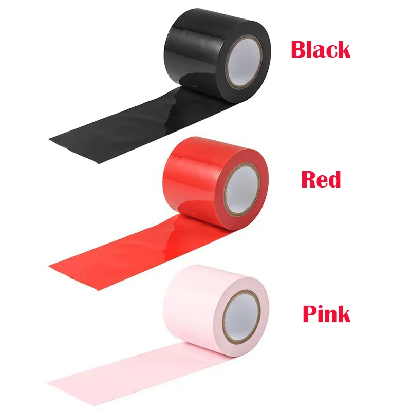 Electrostatic Adsorption Tape Sex Handcuff Feet Restraint BDSM Couple Adult Play 18+ Skin Friendly Body Harness Tied Sex Toy thumbnail 4