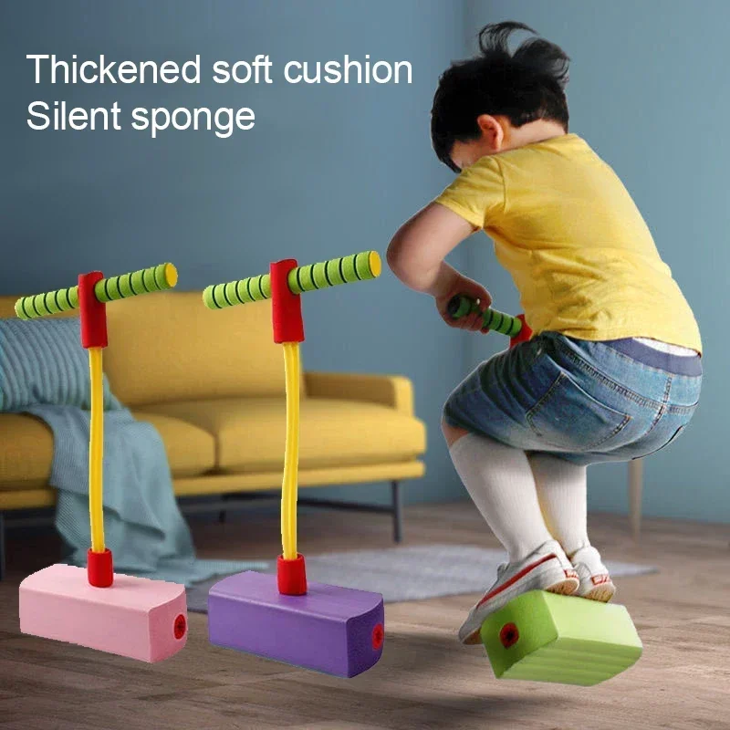 Gifts for 3+Old Boys Girls Foam Pogo Jumper for Kids Outdoor Toys for Autistic Kids Toy Fun Toys Presents for Girls Autism Toys thumbnail 3