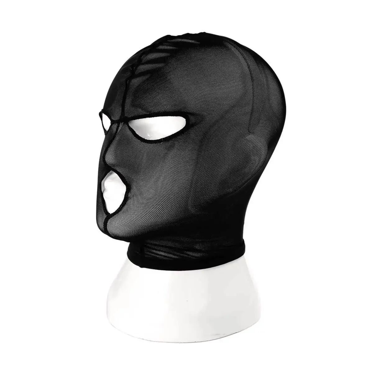 Bdsm Bondage Full Head Mask Sex Toys Unisex Blindfold Eye Mask Elastic Sexy Masks Couples Cosplay Erotic Headgear Accessories thumbnail 4