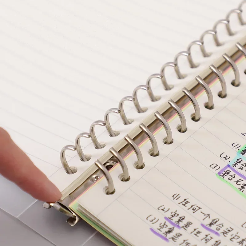 60 sheets of loose-leaf suit notebook detachable notebook simple notepad teacher office writing school supplies stationery cute thumbnail 4