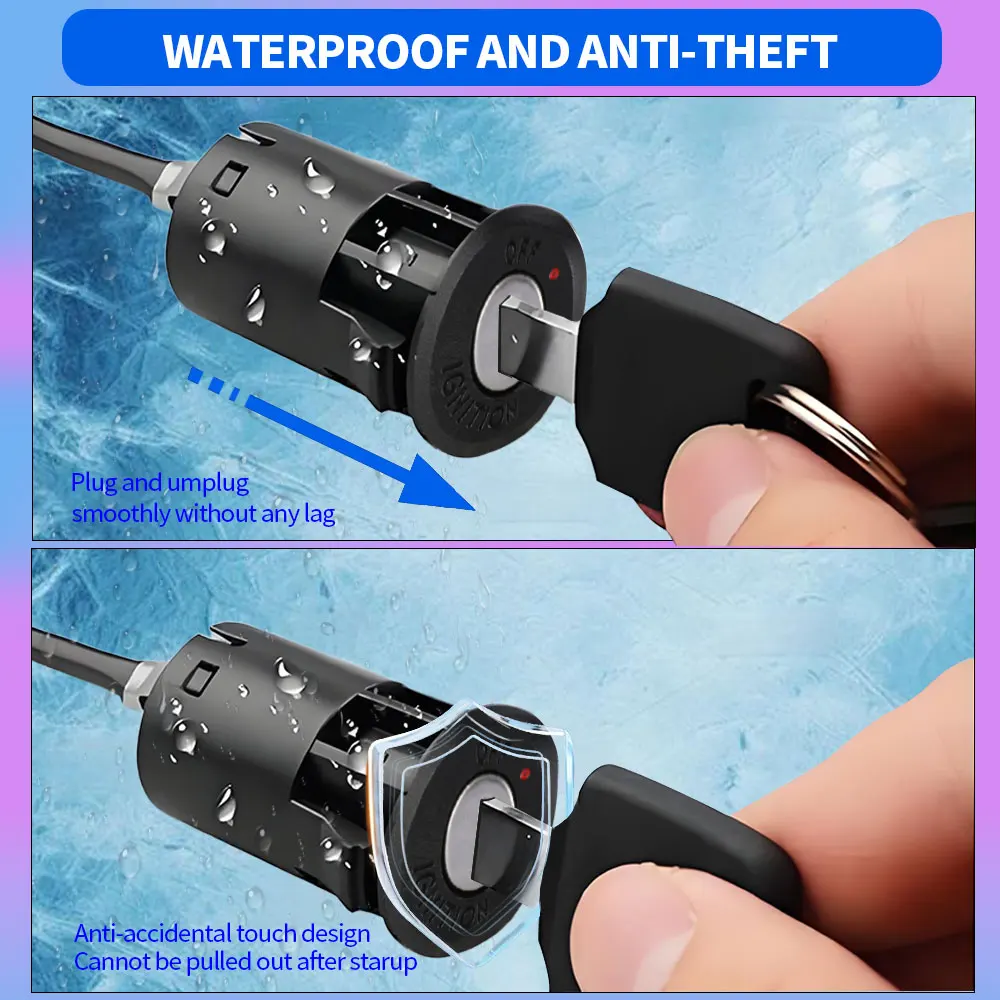 Motorcycles Accessories Key Set Ignition Switch Lock Key Set Kit For Sur Ron S X Lightbee Light Bee S X Electric Bike Off-Road thumbnail 3