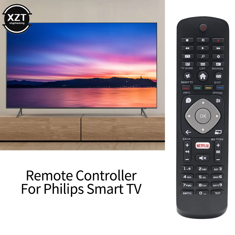 Replacement Smart Remote Controller 398GR8BDXNEPHH for Philips TV with Netflix HOF16H303GPD24 398GR08B Newest thumbnail 6