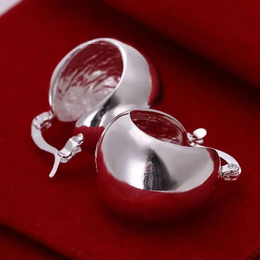 Fine 925 sterling silver earrings wedding high quality popular product fashion women party Earring Jewelry thumbnail 6