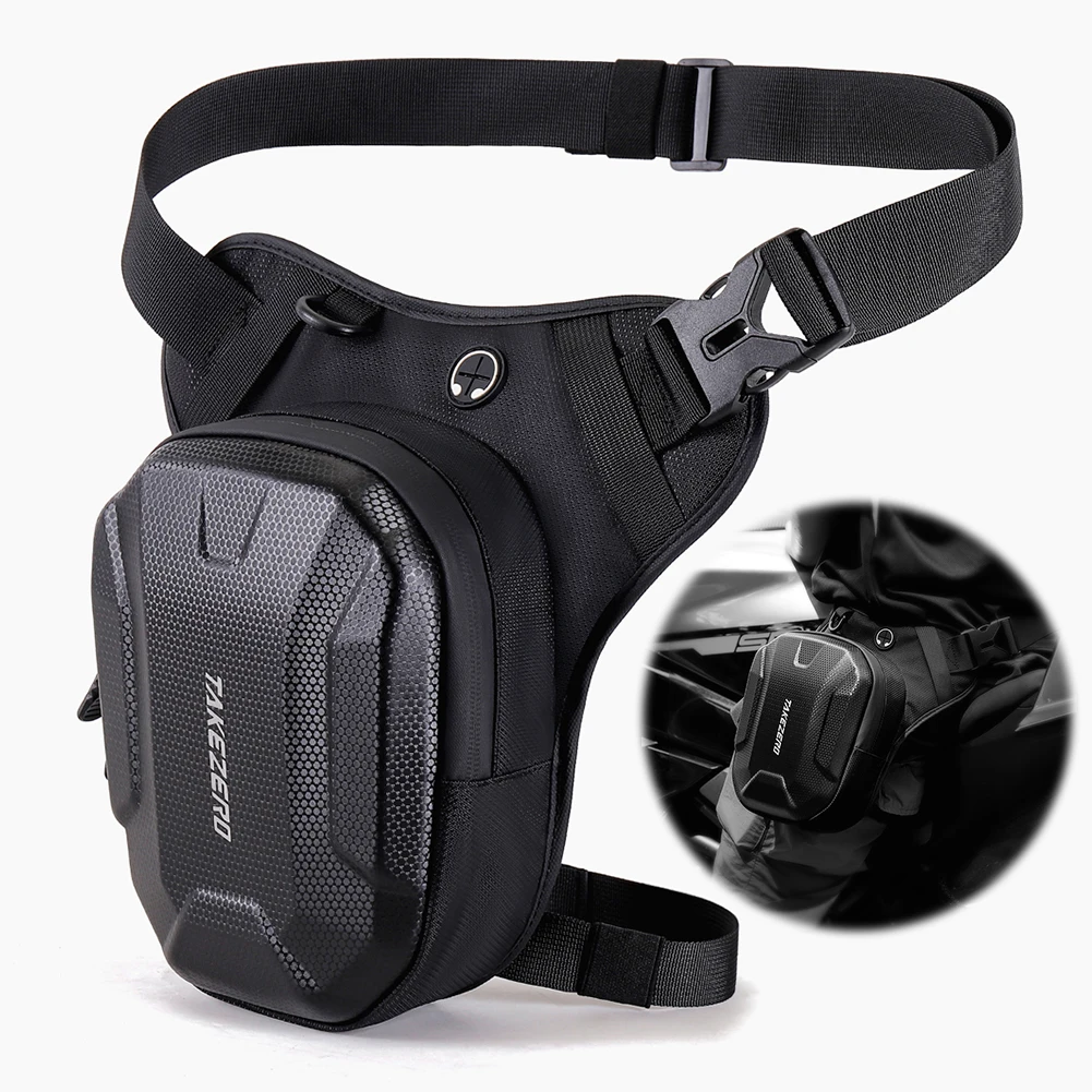 Motorcycle Leg Side Bag Travel Bag Waterproof Motorbike Waist Leg Bag Men Women Hip Bum Pack Outdoor Sports Casual Fanny Pack thumbnail 5