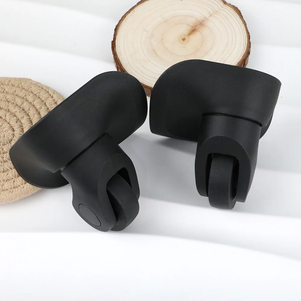 1 Pair Replacement Luggage Wheels For Suitcases Silent Luggage Spinner Caster A08 Rubber Wheels High Quality Trolley Accessories thumbnail 3