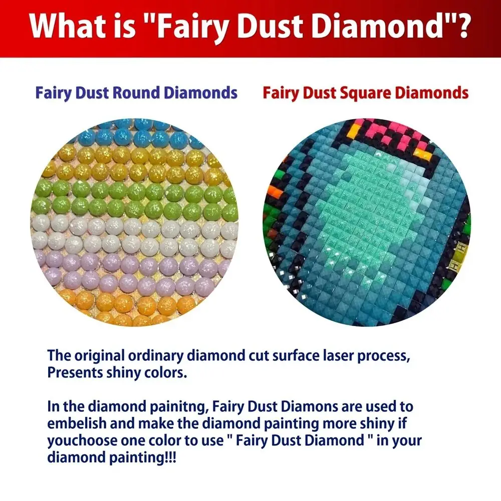 120 Colors AB Fairy Dust Diamond Painting Landscape Fantasy Van Gogh Full Square 5D DIY Cross Stitch Kit Embroidery Home Decor thumbnail 3
