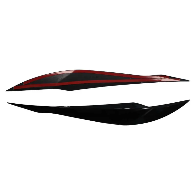 Gloss ABS Headlight Eyebrow Eyelid for BMW F30 Sedan 2012-2015 320i 328i 335i F80 M3 2014-2018 F31 Touring 2013-2015 320i 328i thumbnail 5